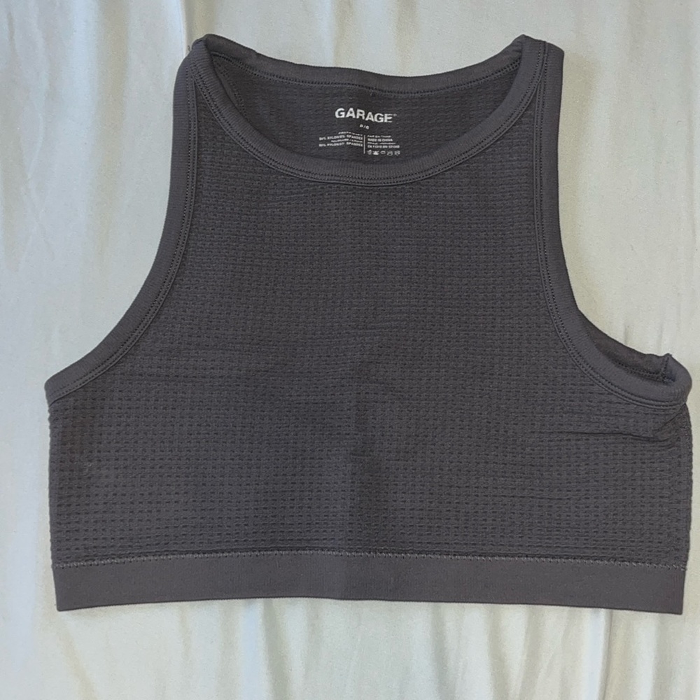 Garage Cropped Tank Top